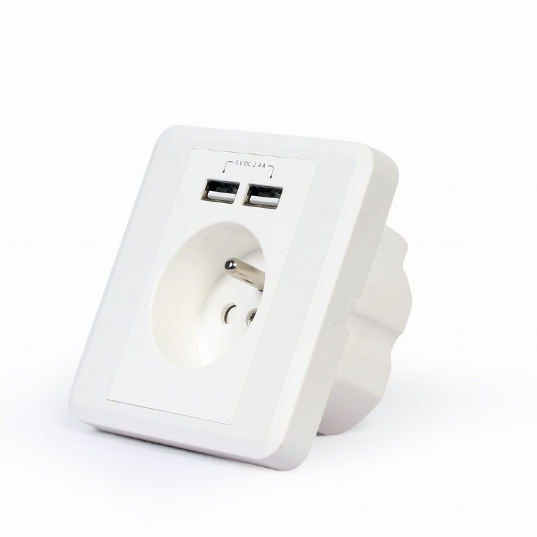 Электрическая розетка с usb портом